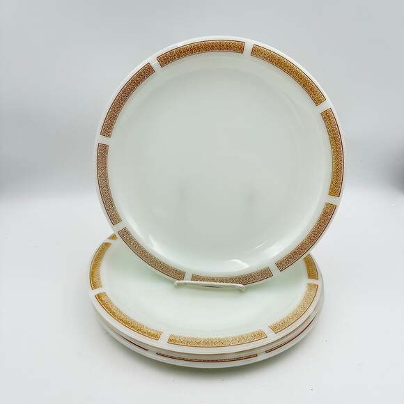 Vintage Anchor Hocking Athena Chop Plate 12” set of 3 retro mcm - Picture 12 of 12